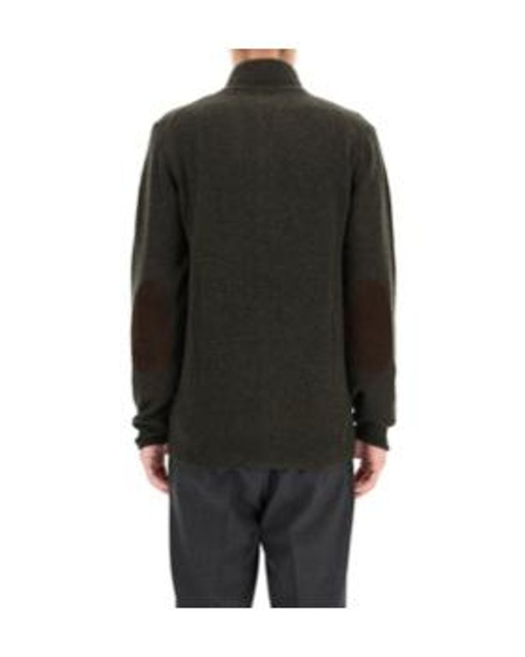Barbour Blue High-Neck Button-Up Cardigan for men