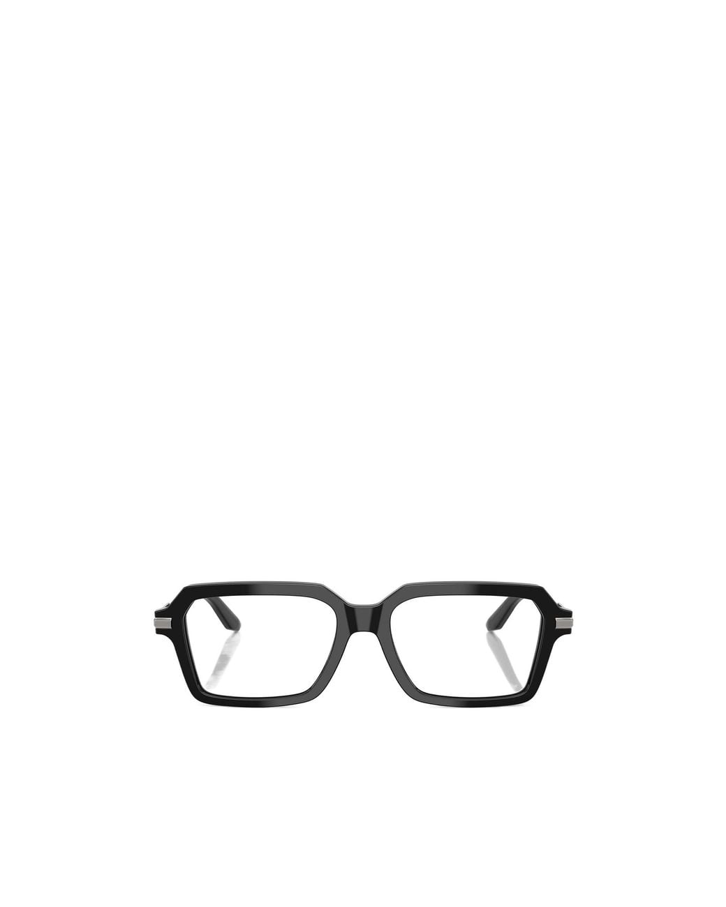 Dolce & Gabbana White Eyewear Square Frame Glasses for men