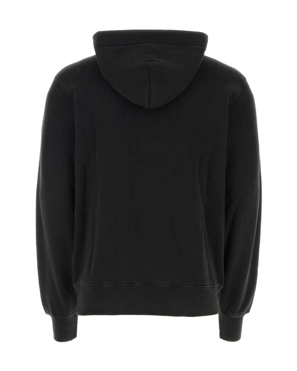 Ambush Black Ballchain-Detail Cotton Hoodie for men