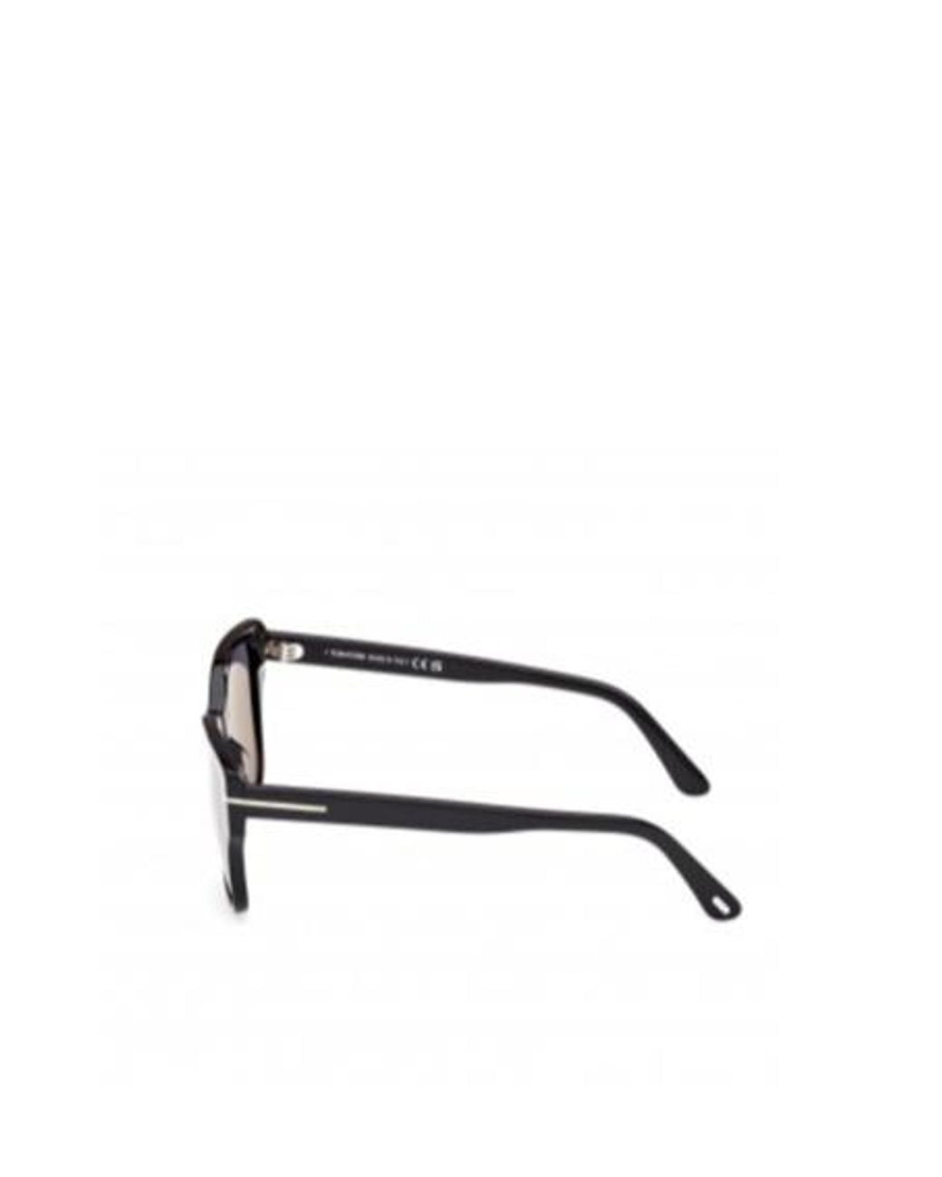 Tom Ford White Eyewear Elsa Cat-Eye Frame Sunglasses for men