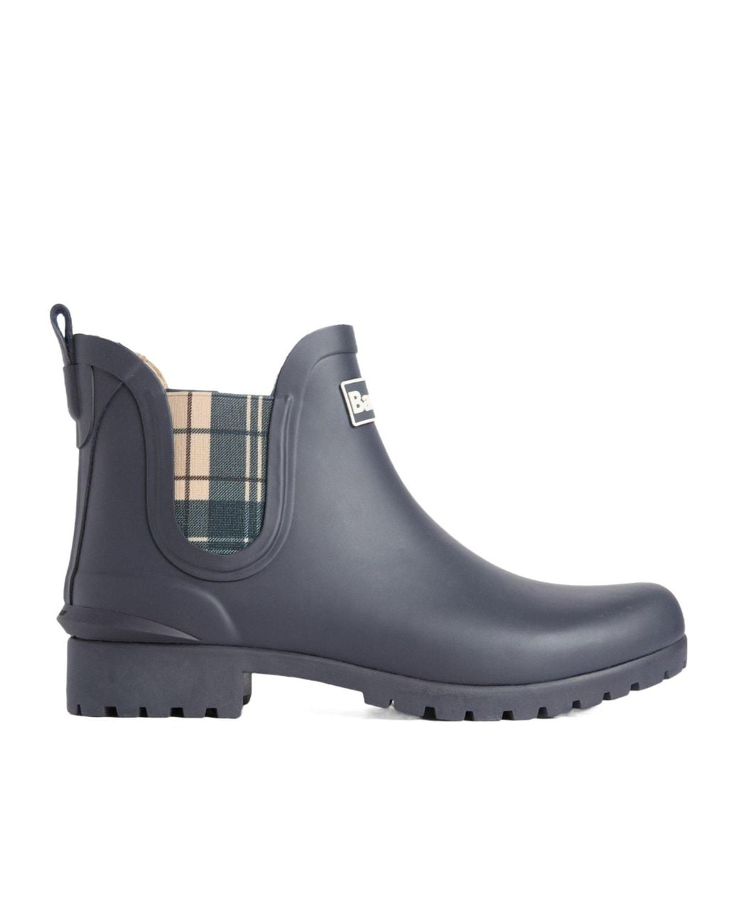 Barbour Blue Short Rain Boots