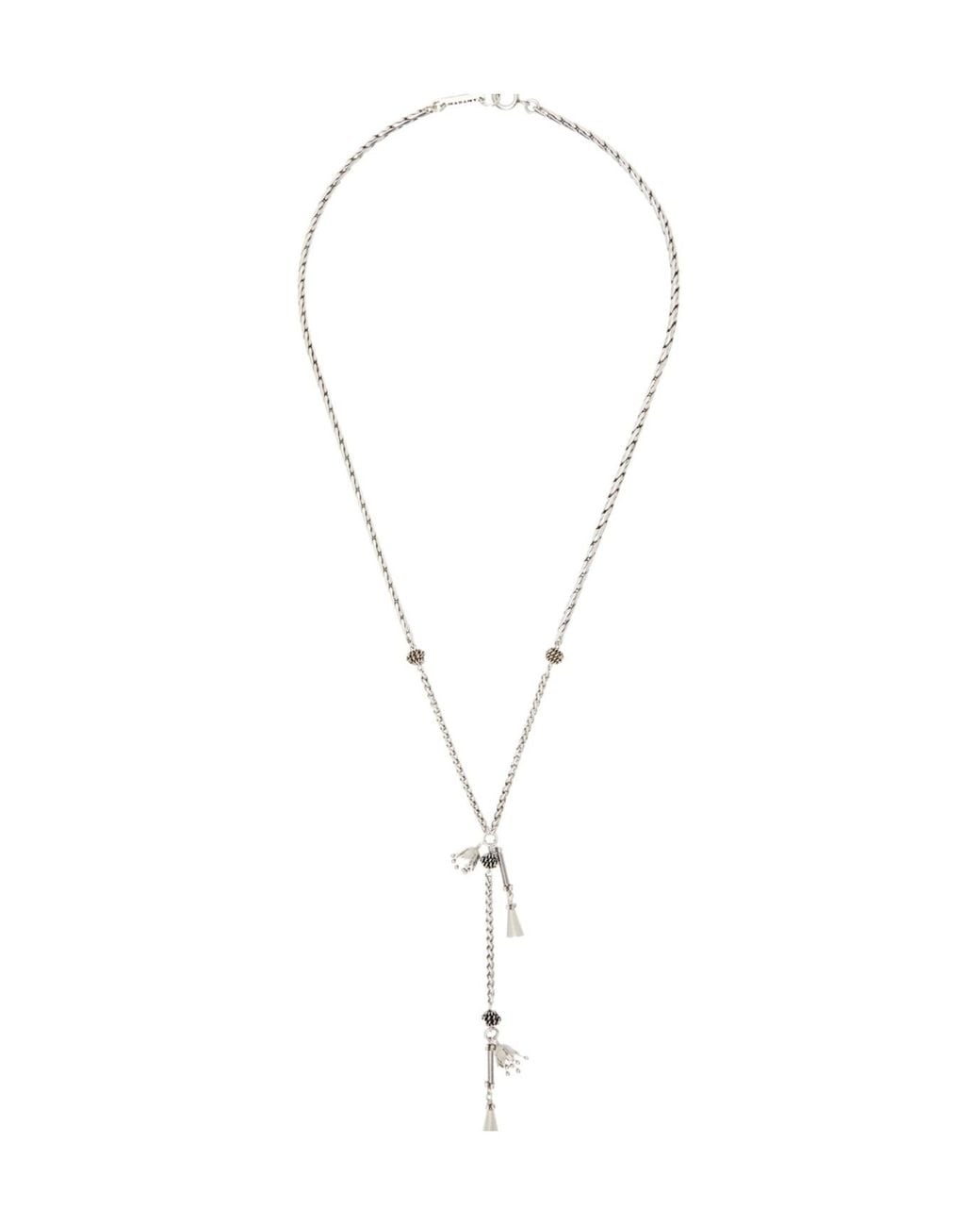 Isabel Marant Metallic Gb Necklace for men