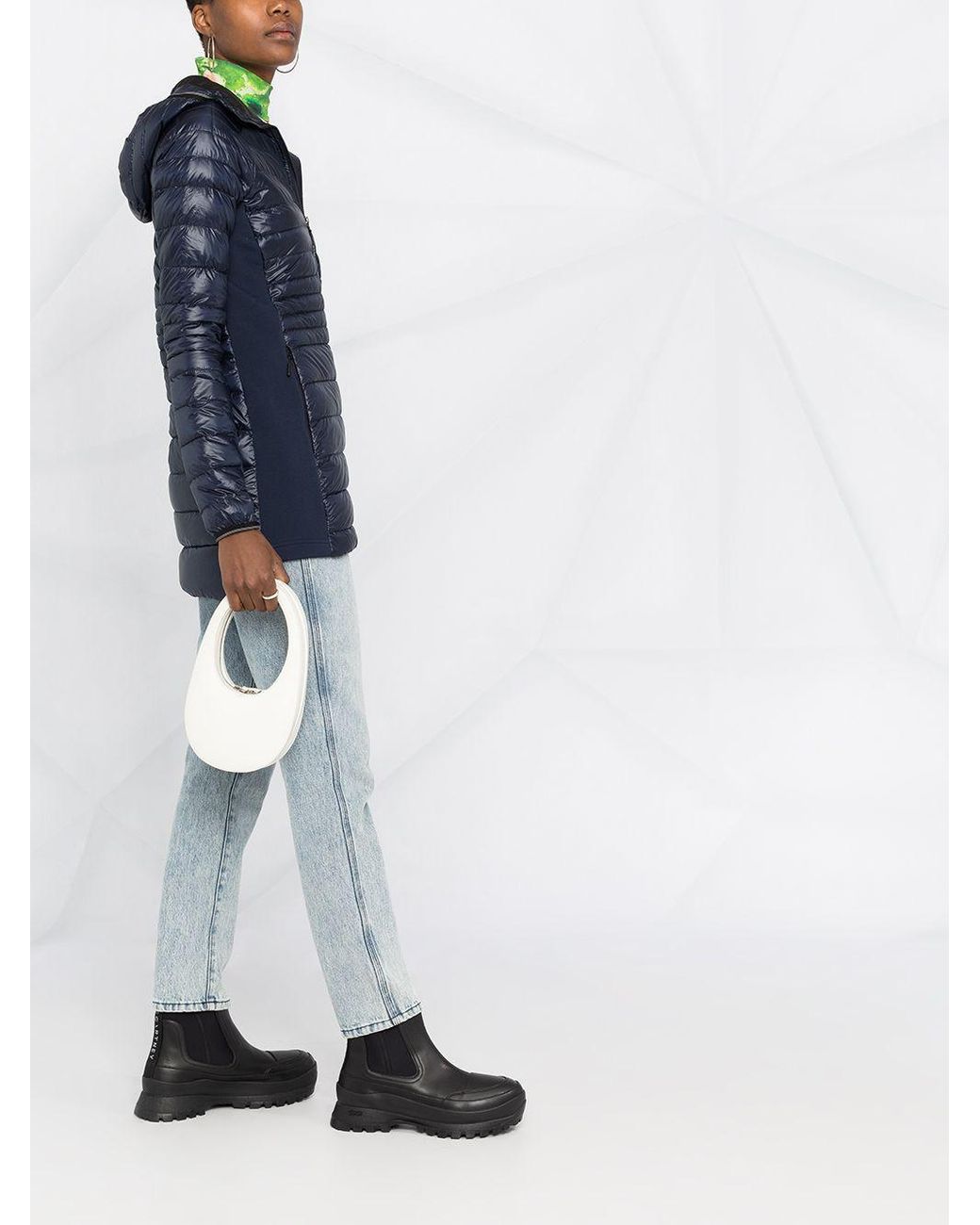 Canada Goose Blue Hybridge Padded Coat