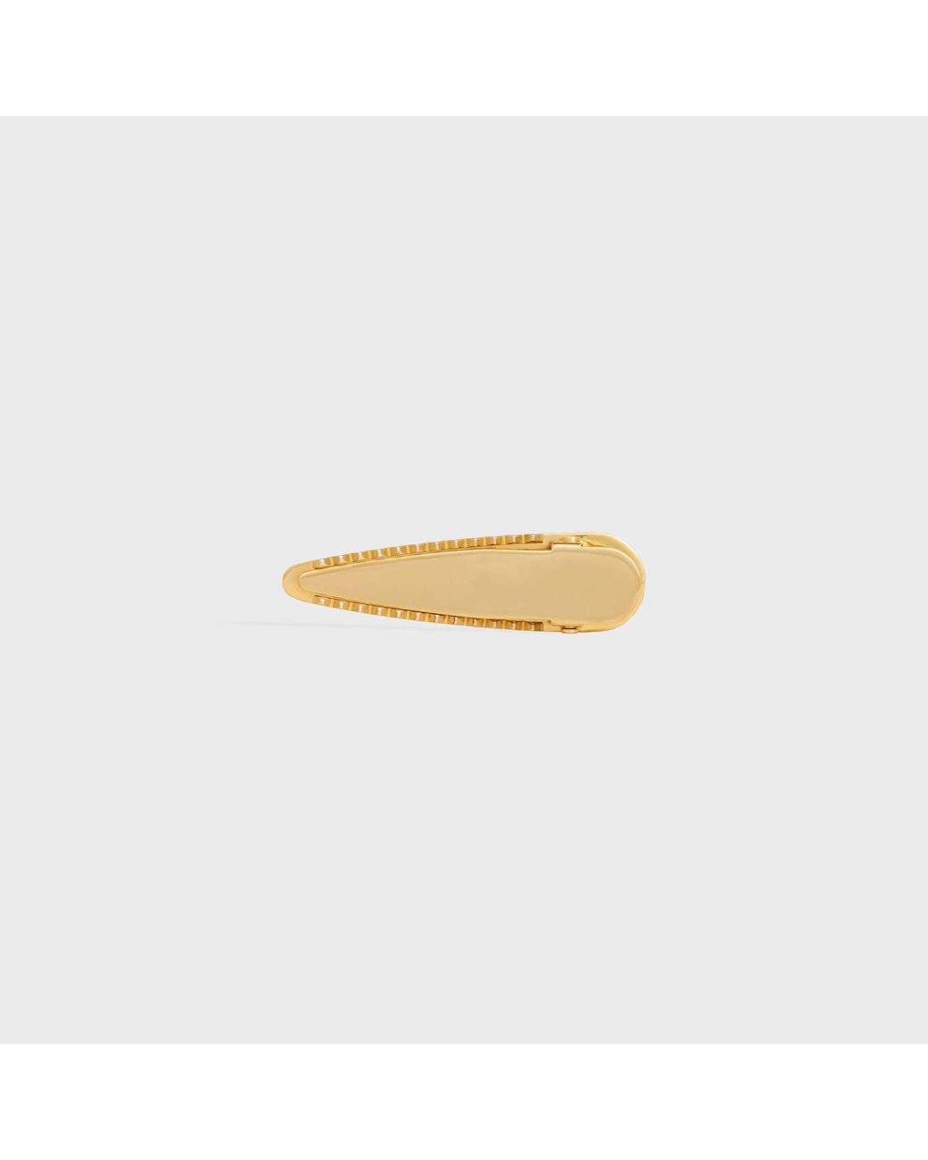 Céline White Hair Clip