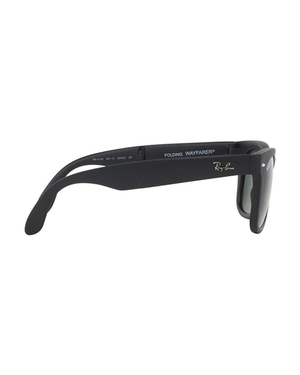 Ray-Ban Green Wayfarer Folding Classic Square Frame Sunglasses for men