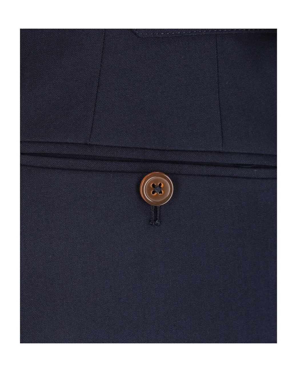 Vivienne Westwood Blue High Waist Straight Leg Trousers for men