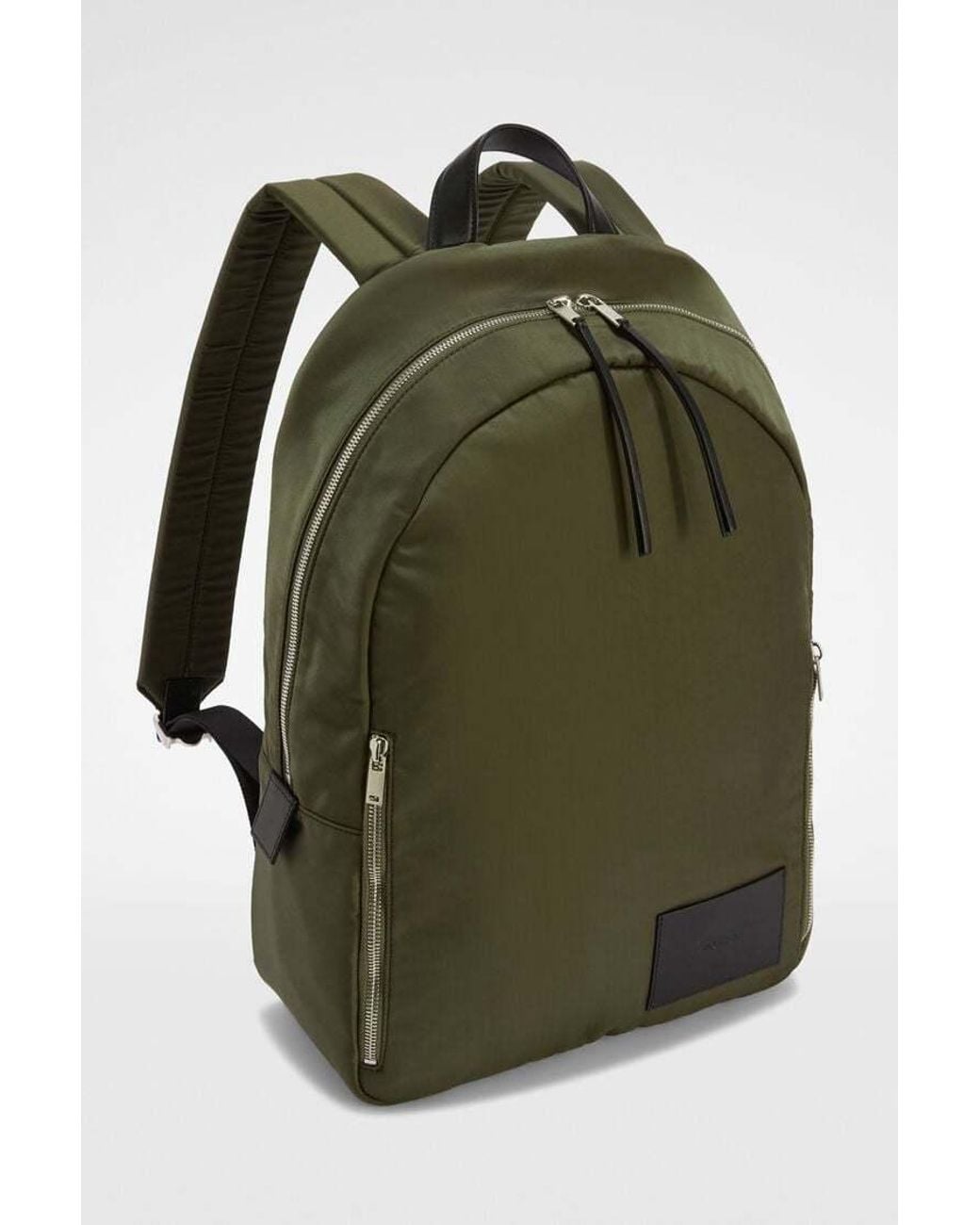 Jil Sander Green Urban Zip Pocket Backpack for men