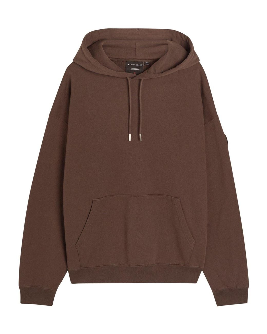 Canada Goose Brown Casual Hooded Sweatshirt for men