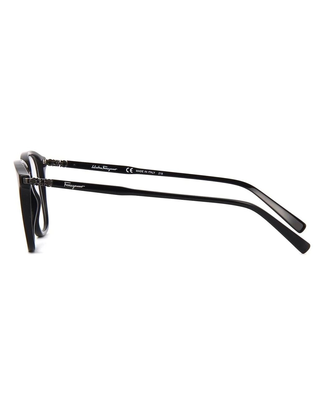 Ferragamo Brown Logo Flat Mirror for men