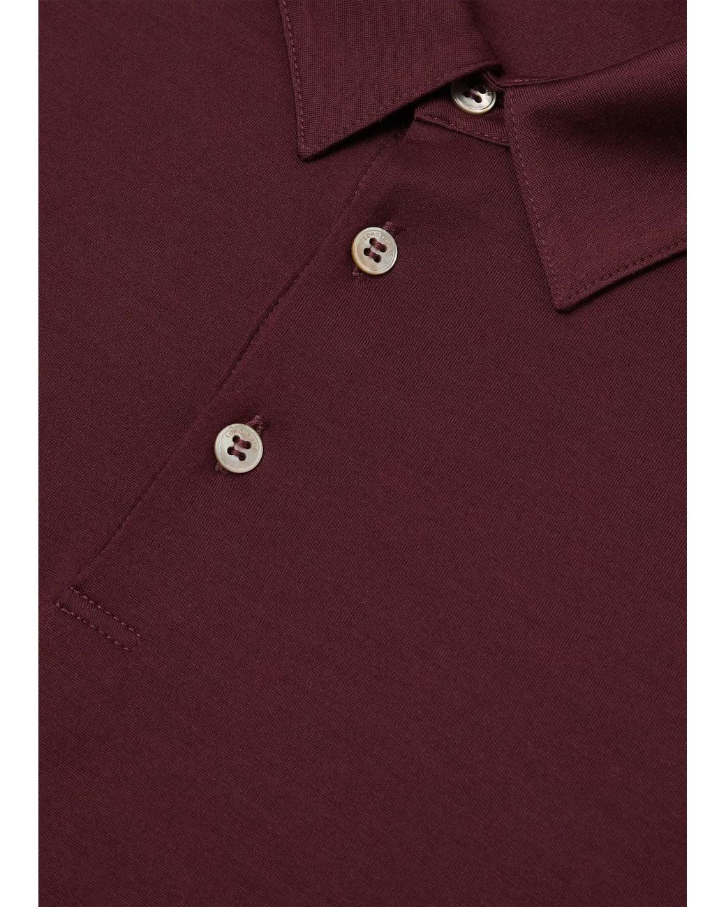 Loro Piana Purple The Gift Of Kings Como Polo for men