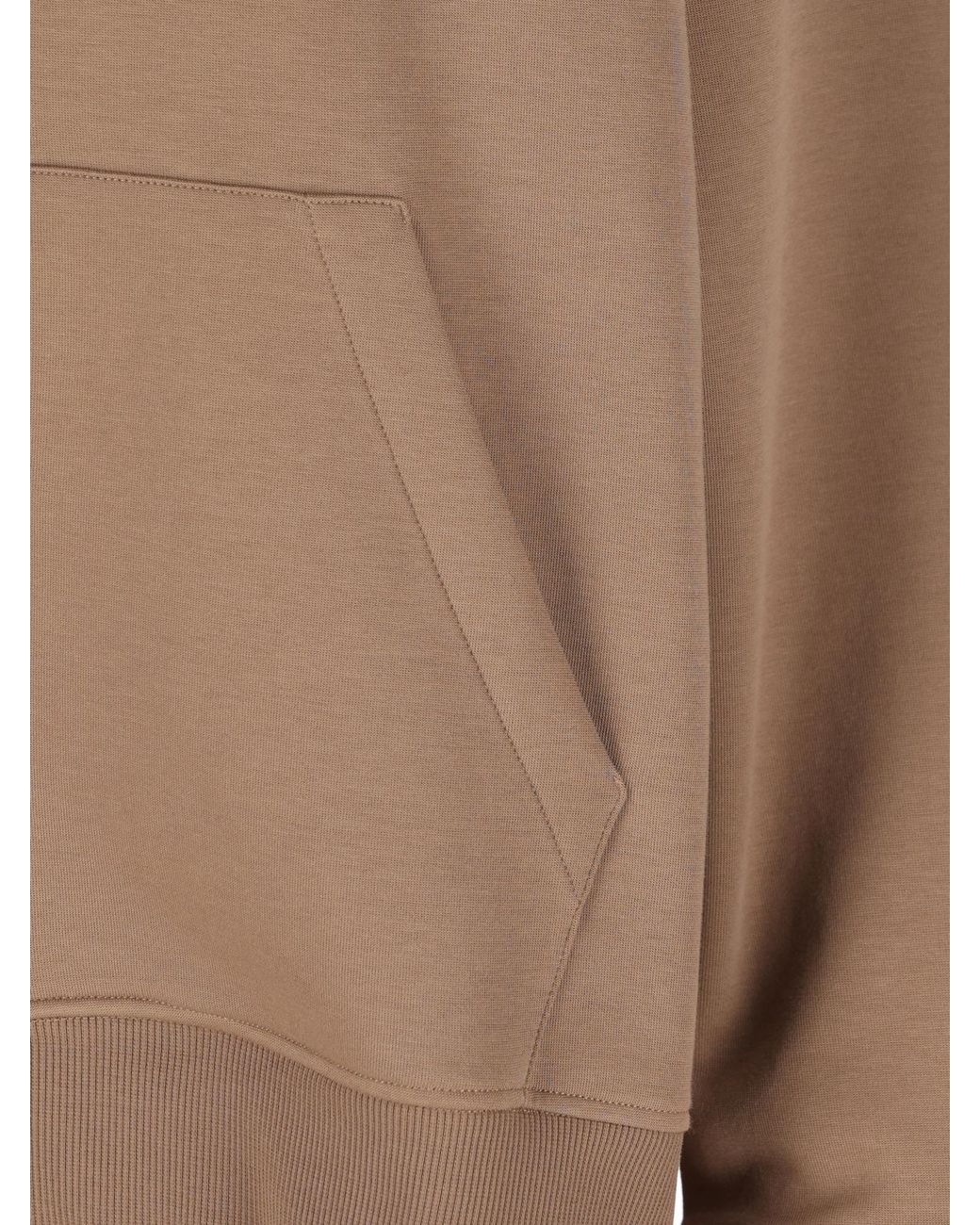 Max Mara Natural 'S Jour Zip-Up Drawstring Hoodie
