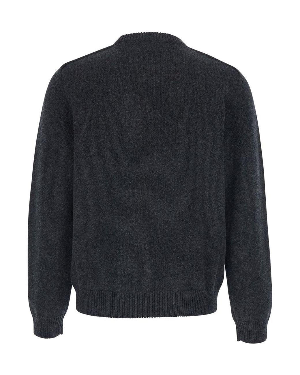 Céline Blue Triomphe Crew Neck Sweater for men