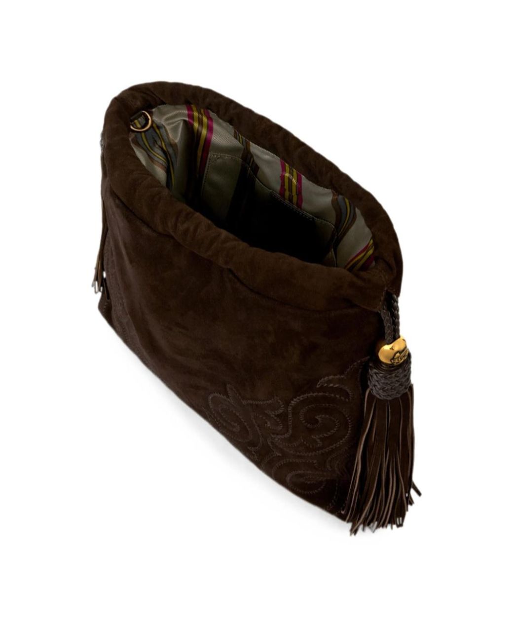 Etro Multicolor Kalispera Tassel Shoulder Bag