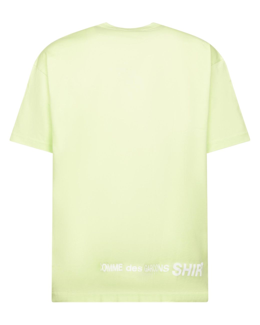 Comme des Garçons Yellow Short-Sleeved T-Shirt for men