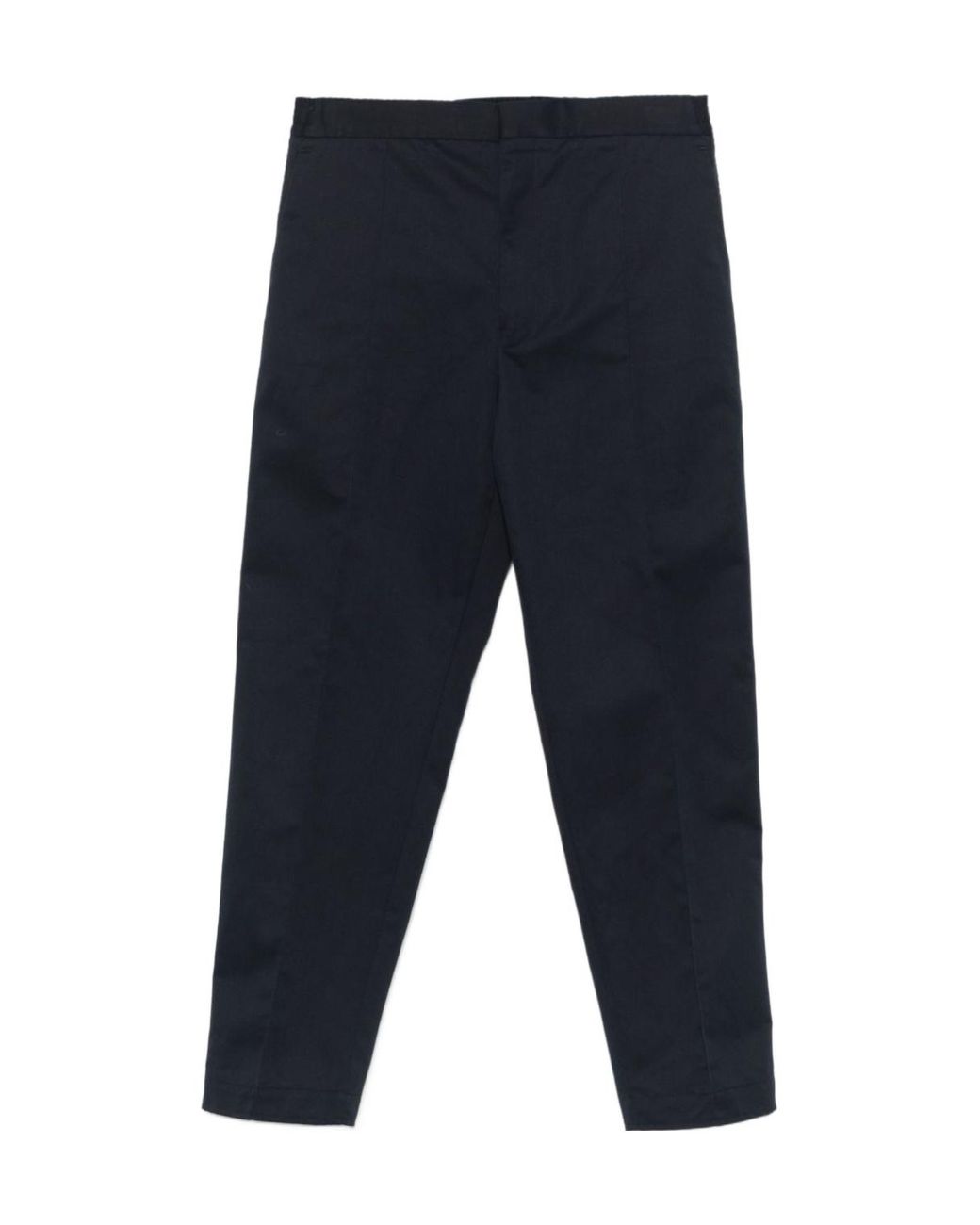 Zegna Blue Tailored Trousers for men