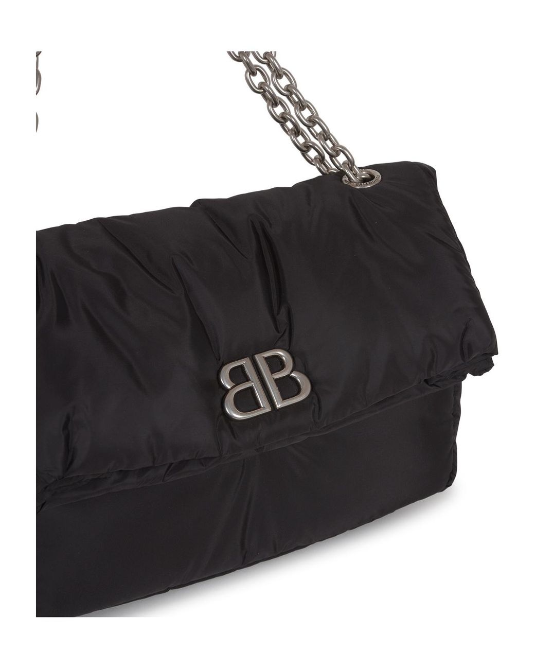 Balenciaga Black Monaco Small Chain Bag