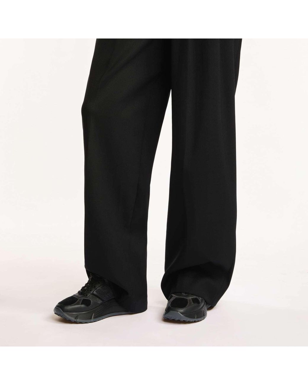 Hogan Black H669 Lace-Up Leather Shoes