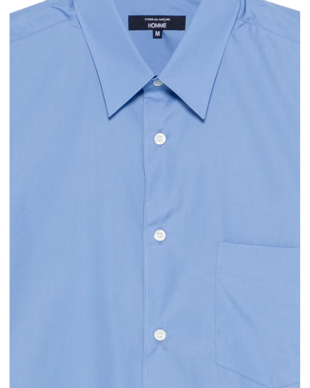 Comme des Garçons Blue Comme Des Garçons Homme Oversized Logo Shirt for men