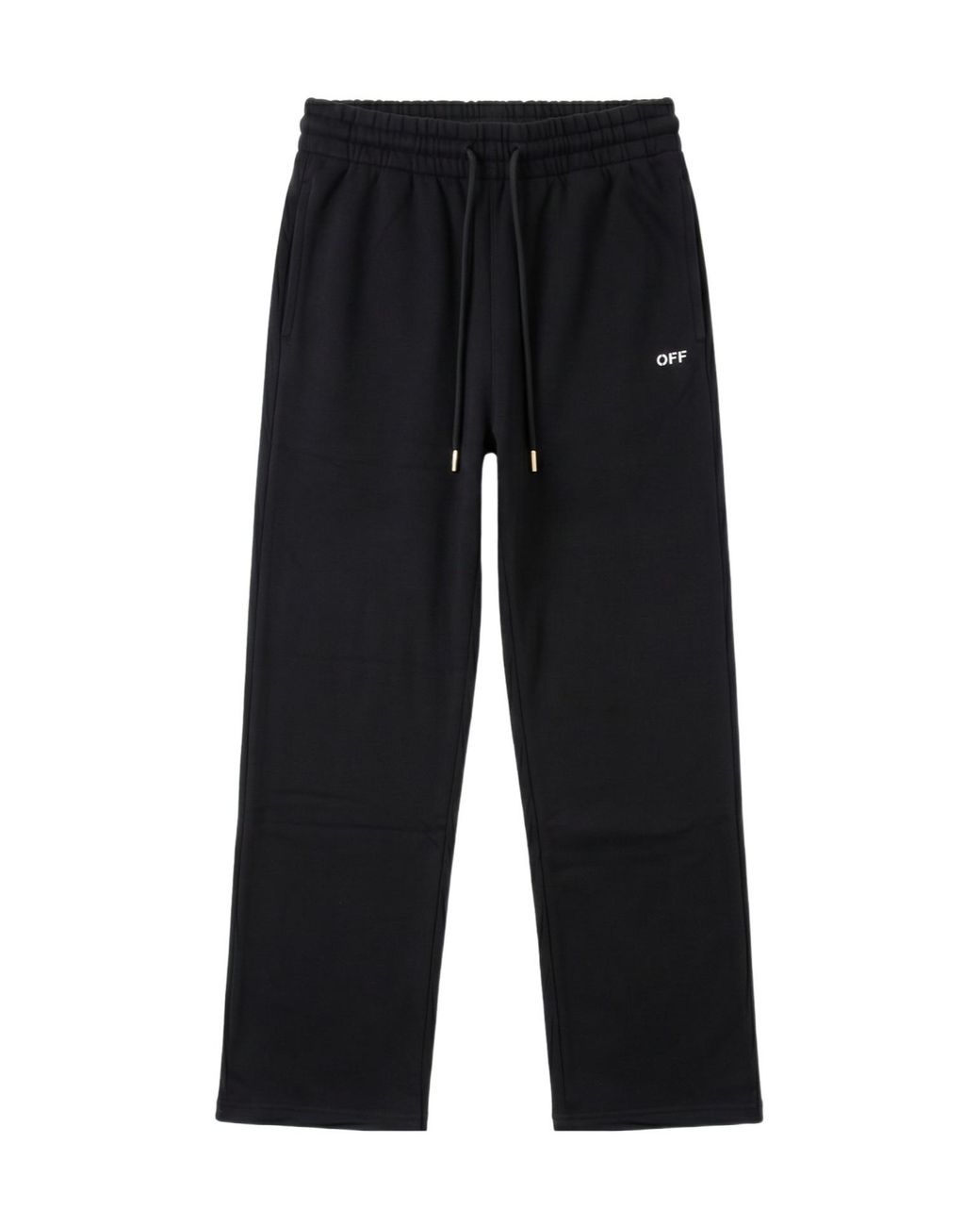 Off-White c/o Virgil Abloh Black Drawstring Athletic Pants for men