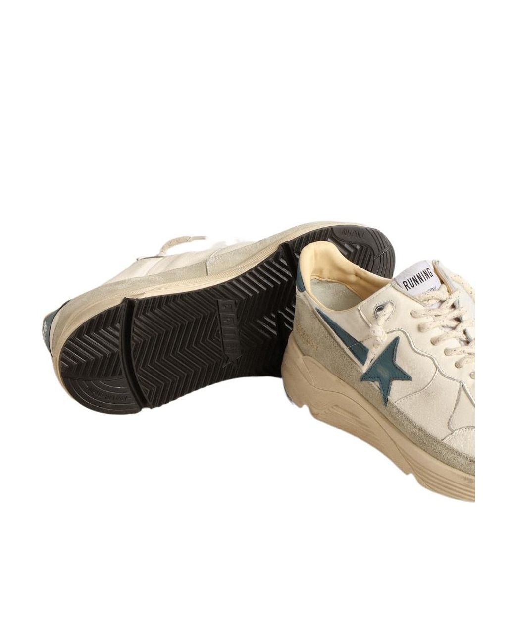 Golden Goose Deluxe Brand White Running Sole for men