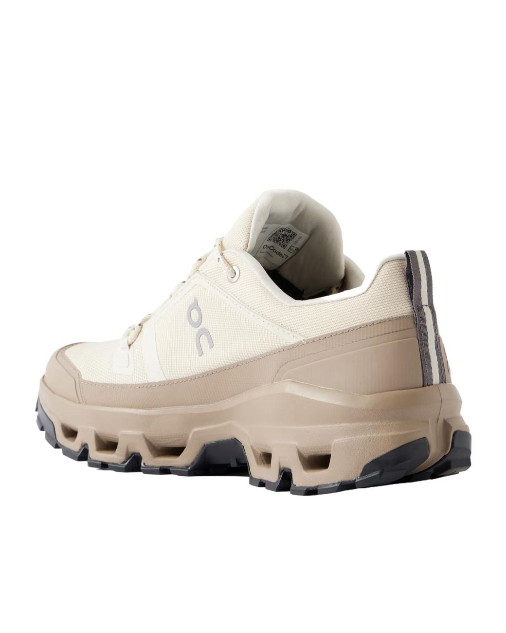 On Shoes White Rubber-Trimmed Stretch Mesh Sneakers