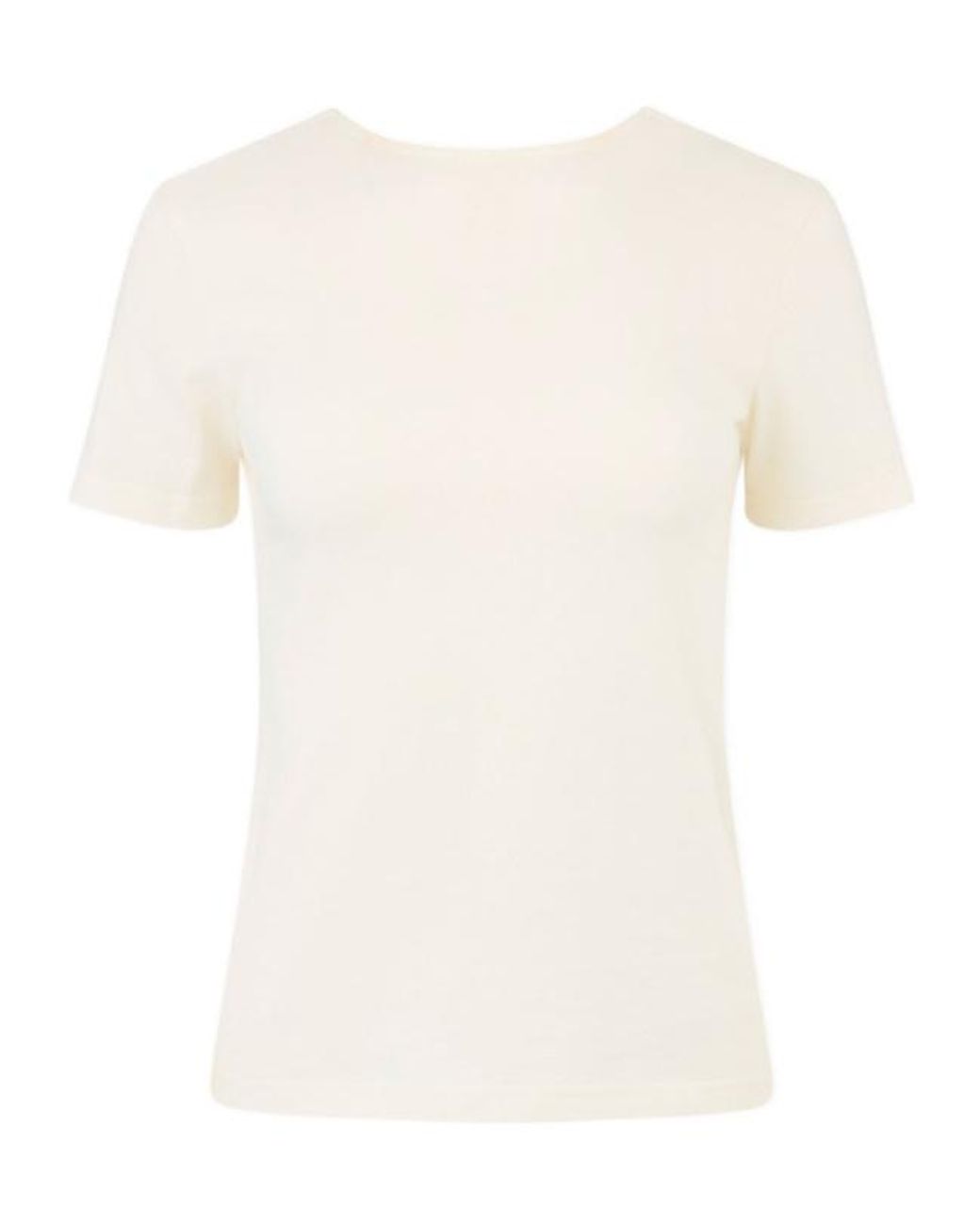 Nina Ricci White Crew Neck Tee