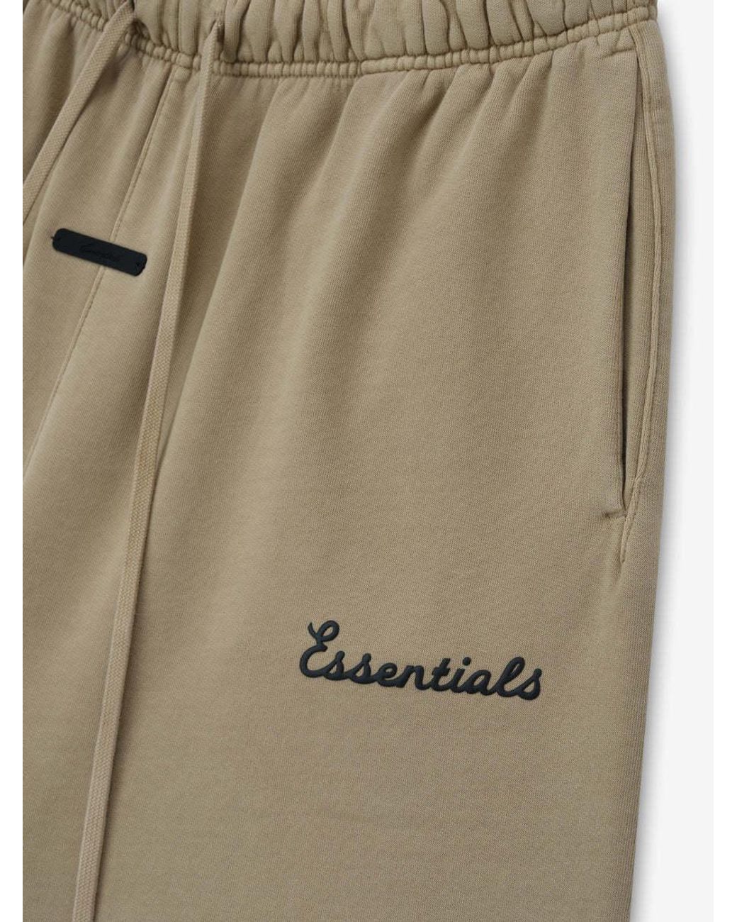 Fear Of God Natural Logo Jersey Shorts for men