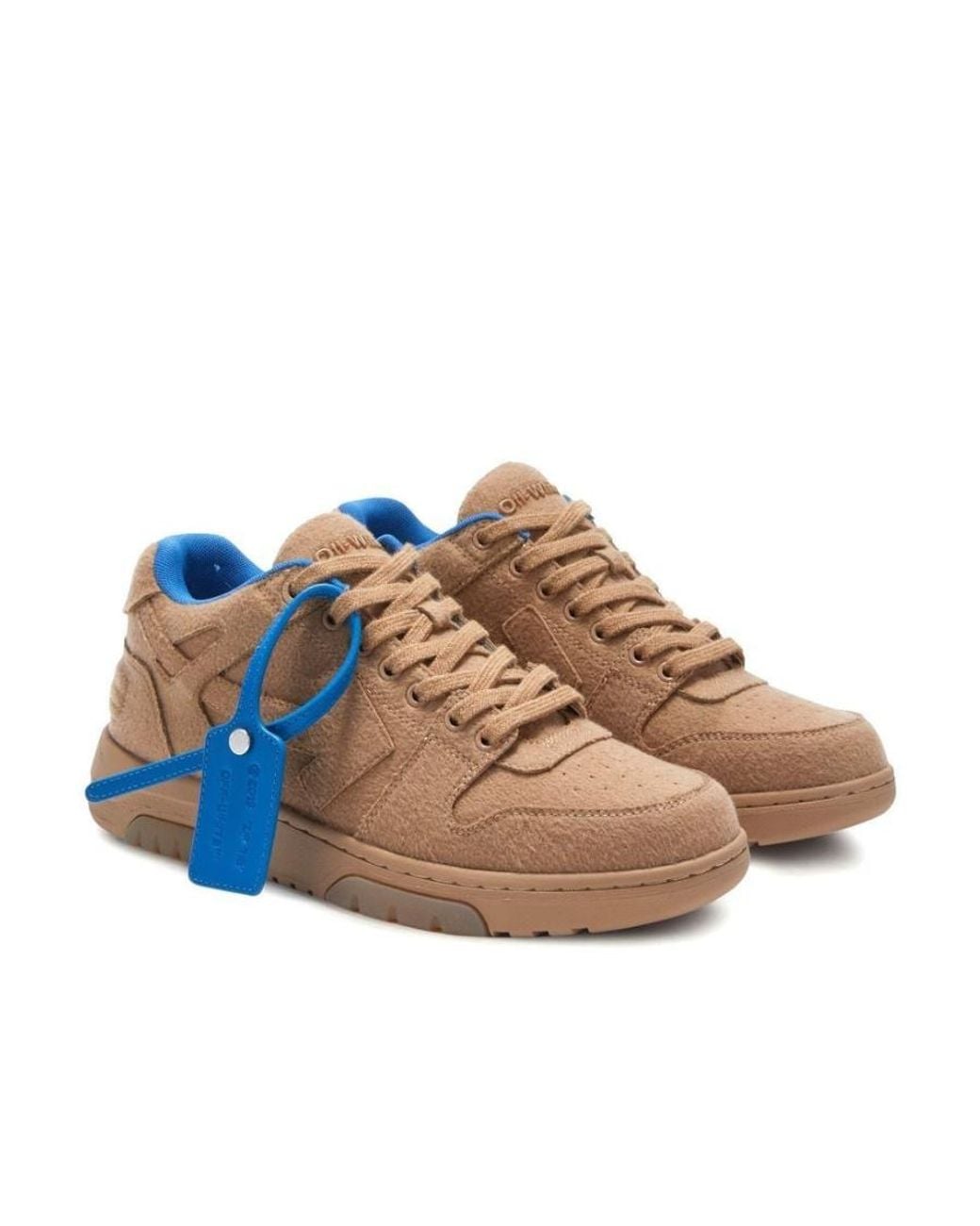Off-White c/o Virgil Abloh Blue Out Of Office Low-Top Sneakers for men