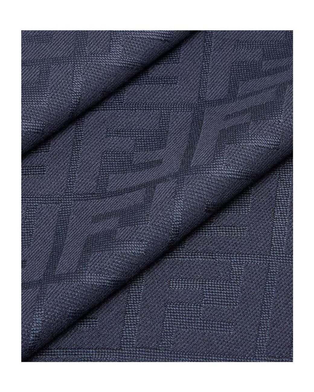 Fendi Blue Ff Scarf