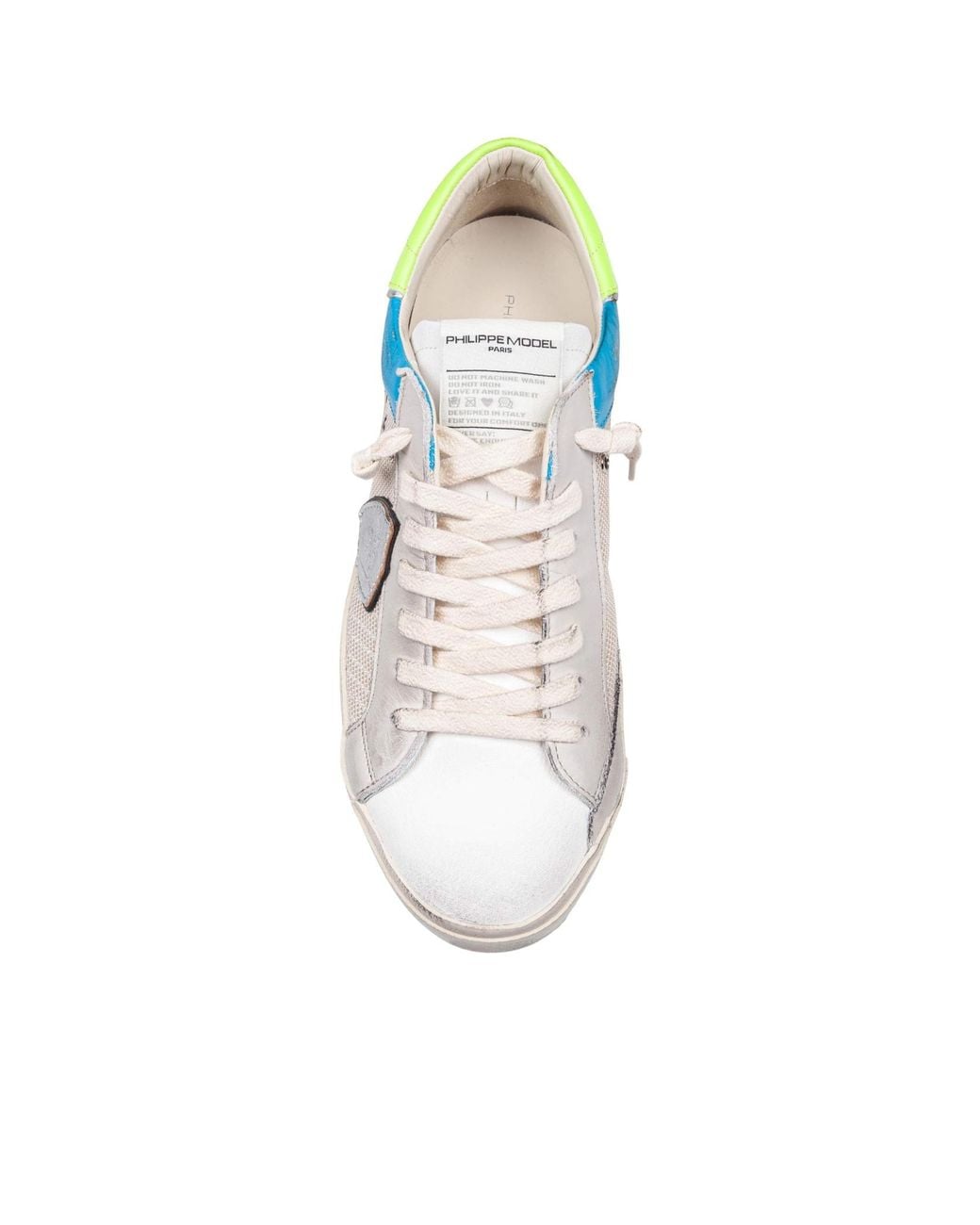 Philippe Model Blue Paris Prsx Lace-Up Sneakers for men