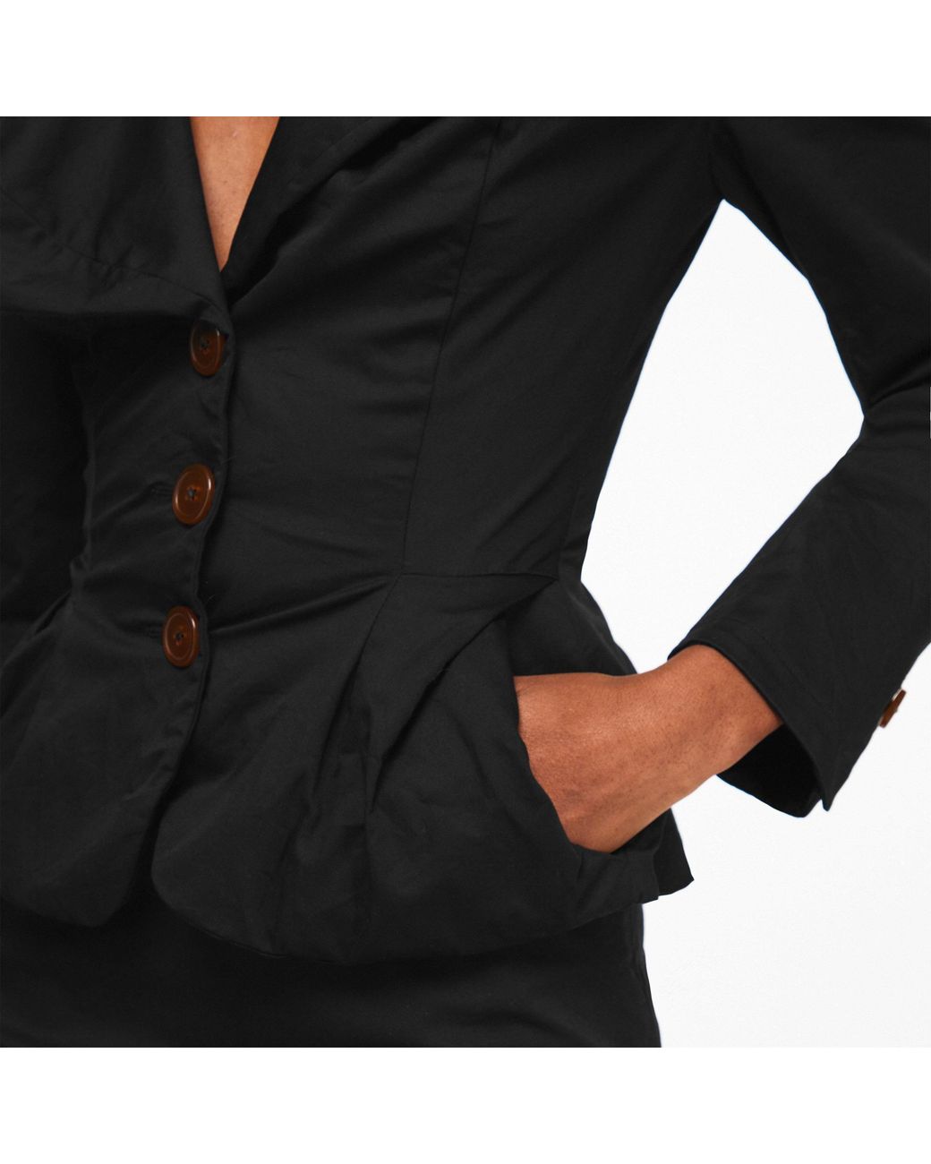Vivienne Westwood Black Viv Drnkn Jkt Ld61