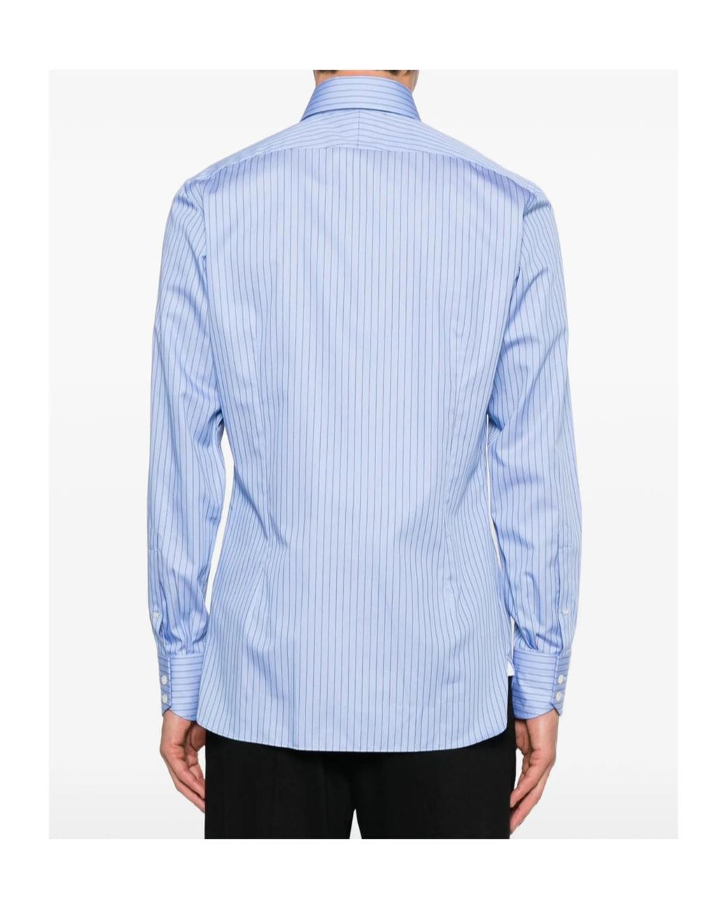 Tom Ford Blue Long-Sleeved Shirt for men