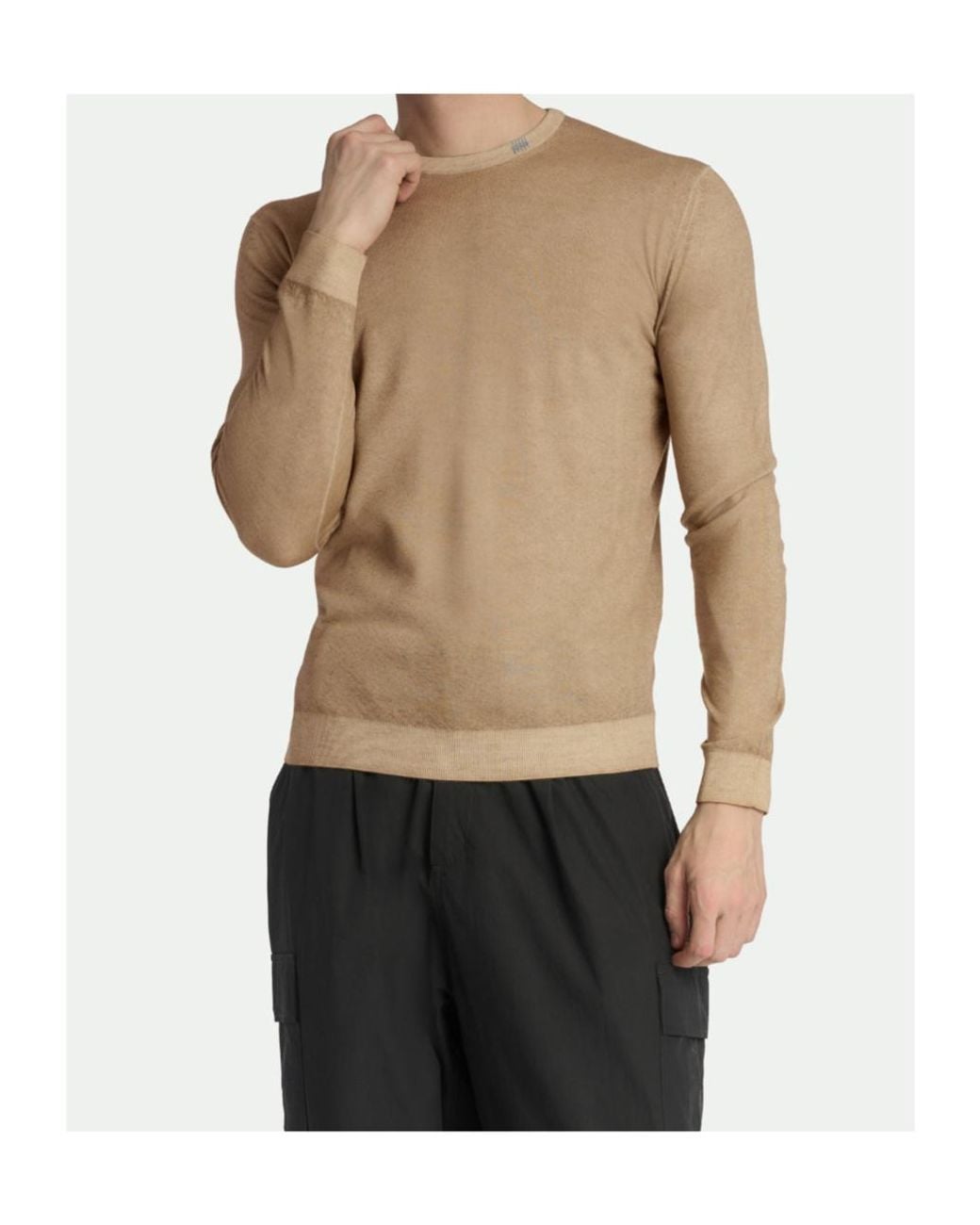 Malo Natural Tavolozza Crew Neck for men