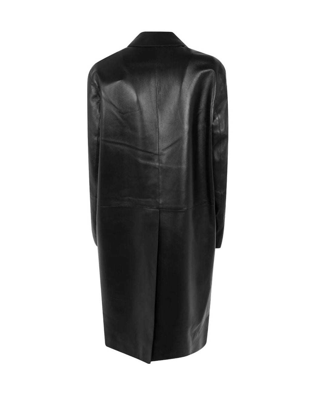 Joseph Black Single-Breasted Coat