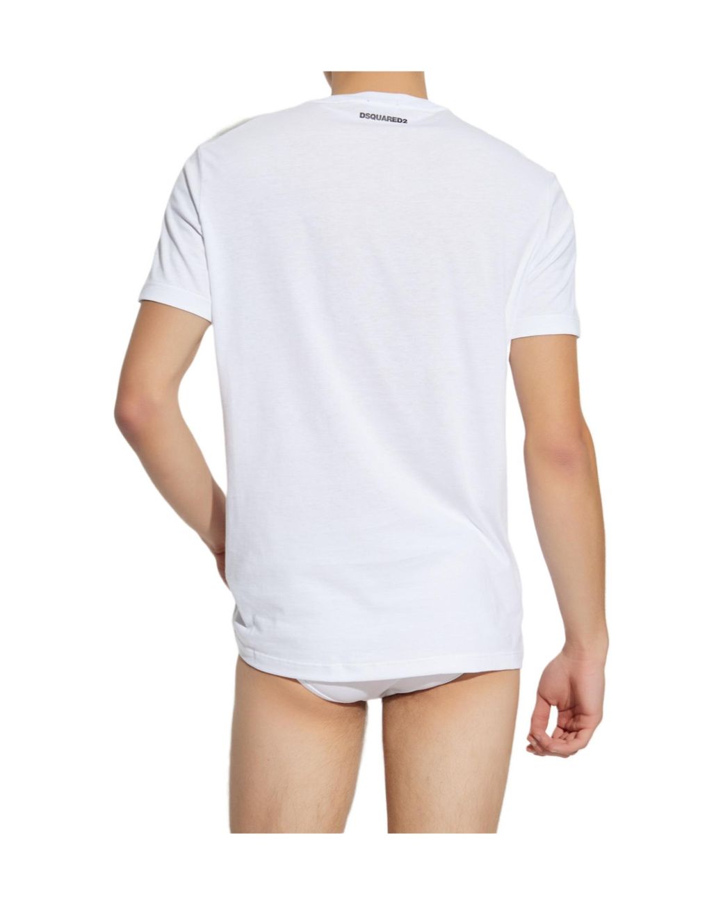 DSquared² Cotton T-Shirt (Pack Of Three) in White for Men | Lyst DSquared² Cotton T-Shirt (Pack Of Three) in White for Men | Lyst