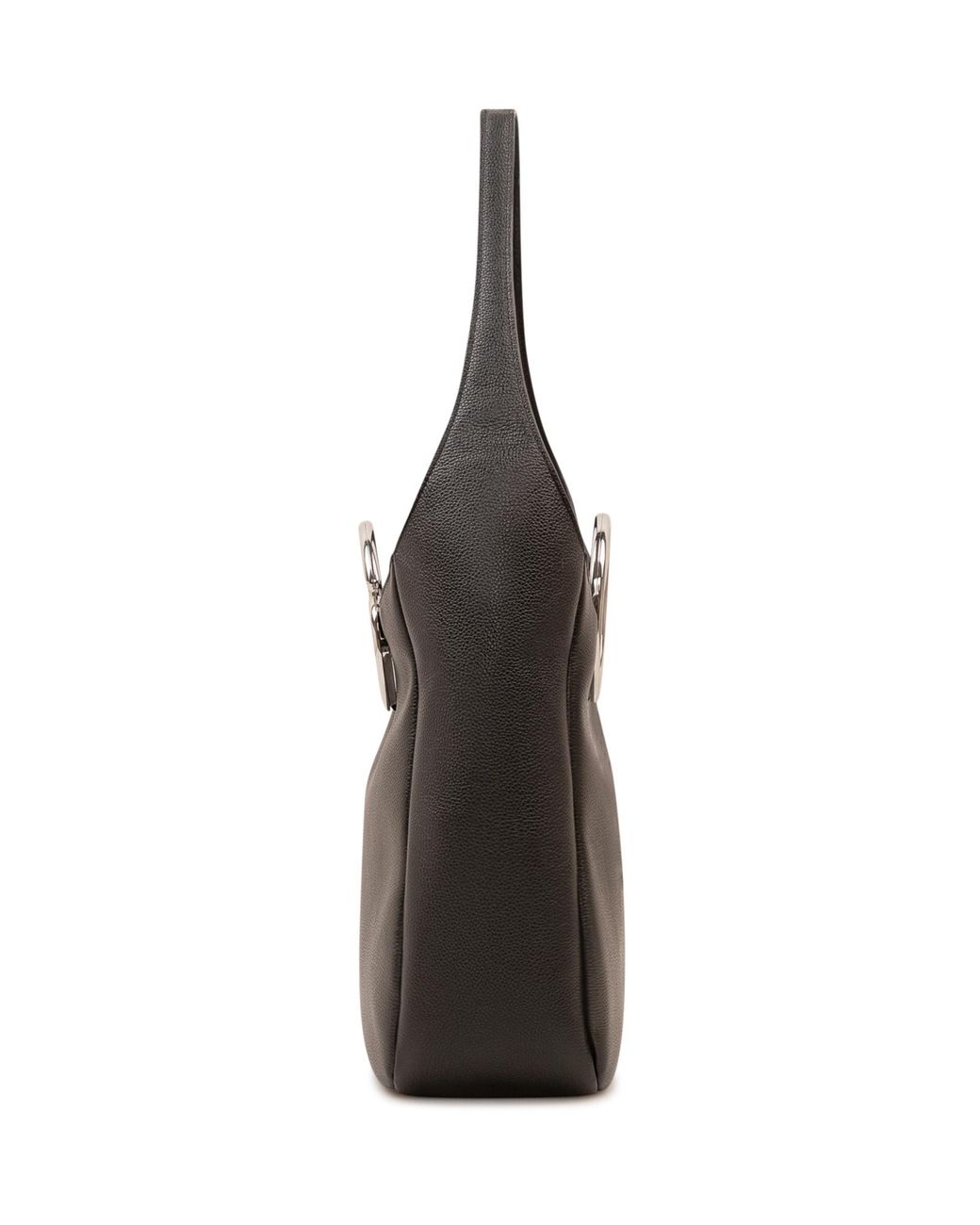 Coperni Black C Logo Hobo Shoulder Bag