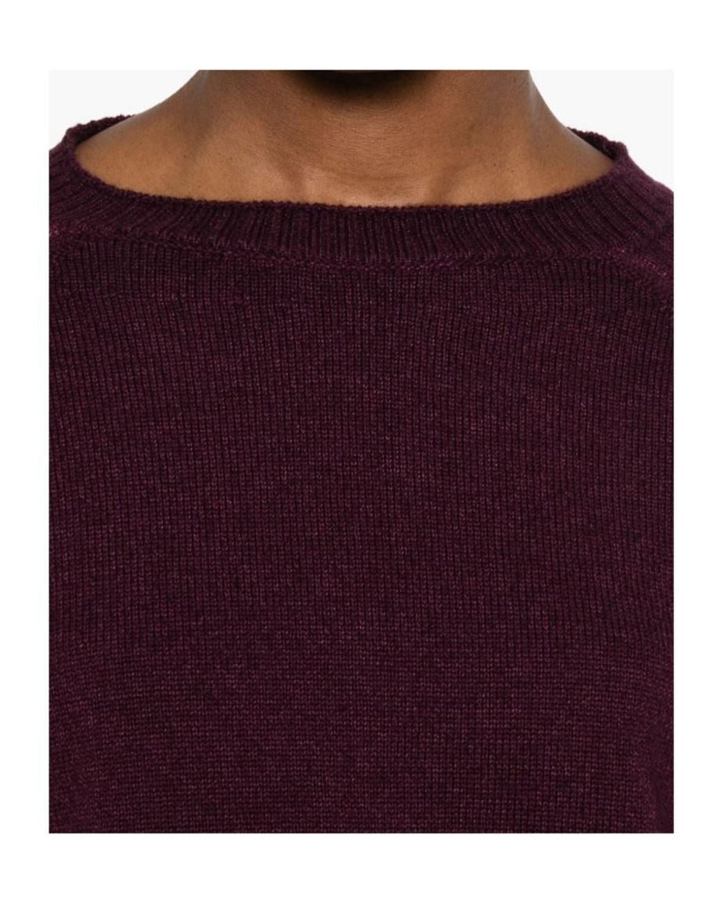 Baserange Purple Raglan-Sleeve Jumper