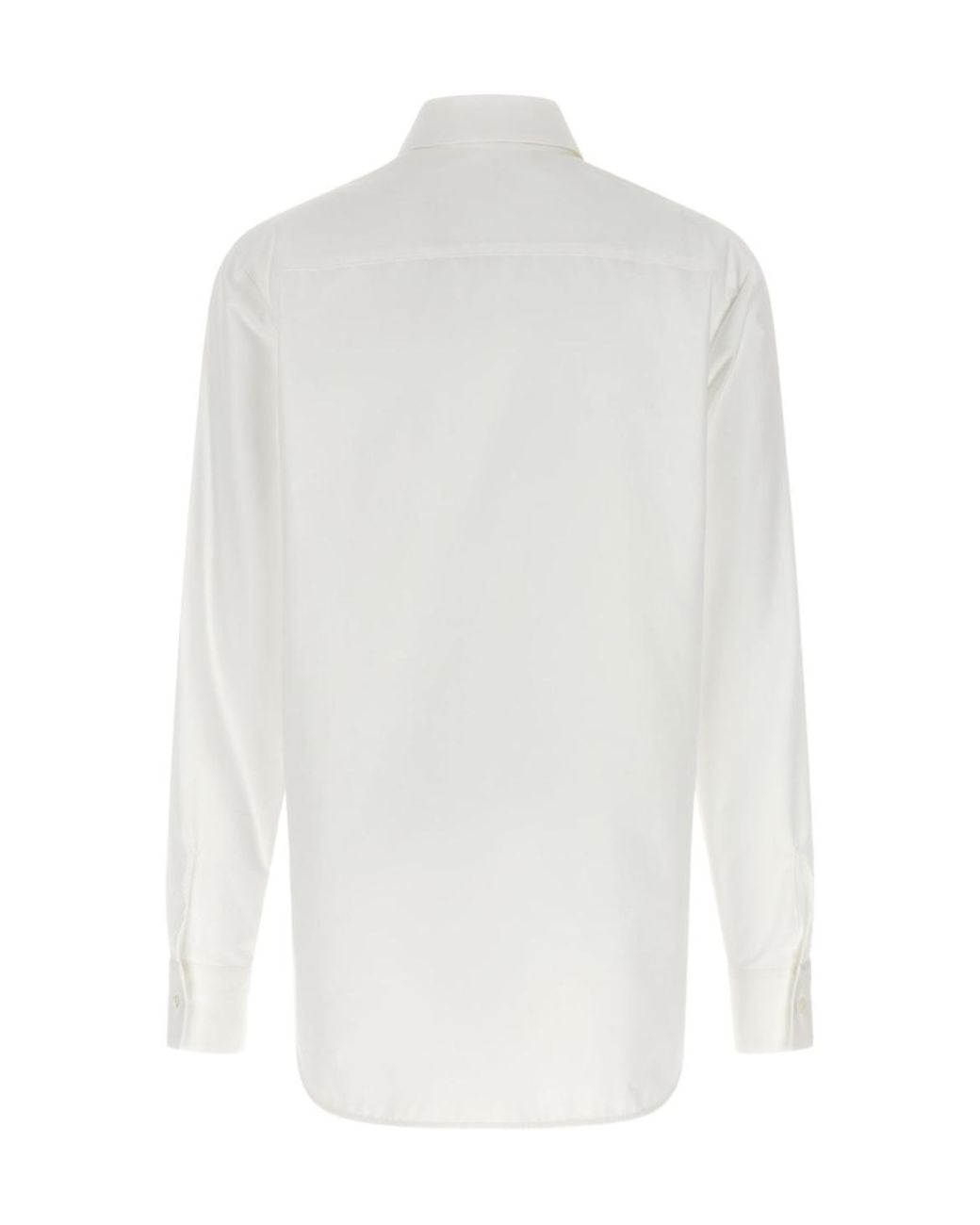 Ermanno Scervino White Long Sleeve Shirt