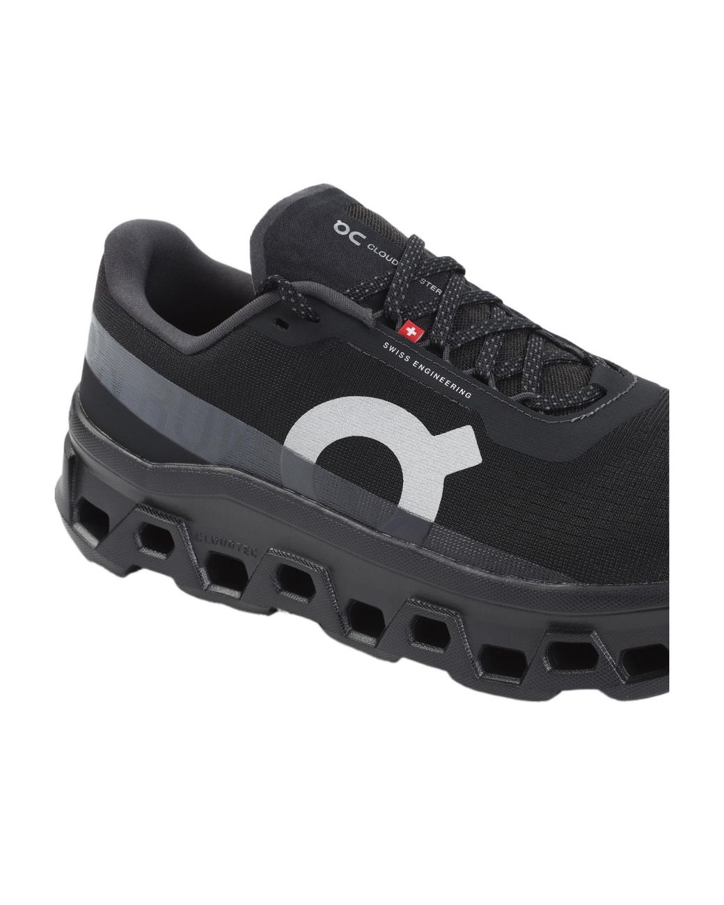 On Shoes Black Cloudmonster 1 Low-Top Sneakers for men