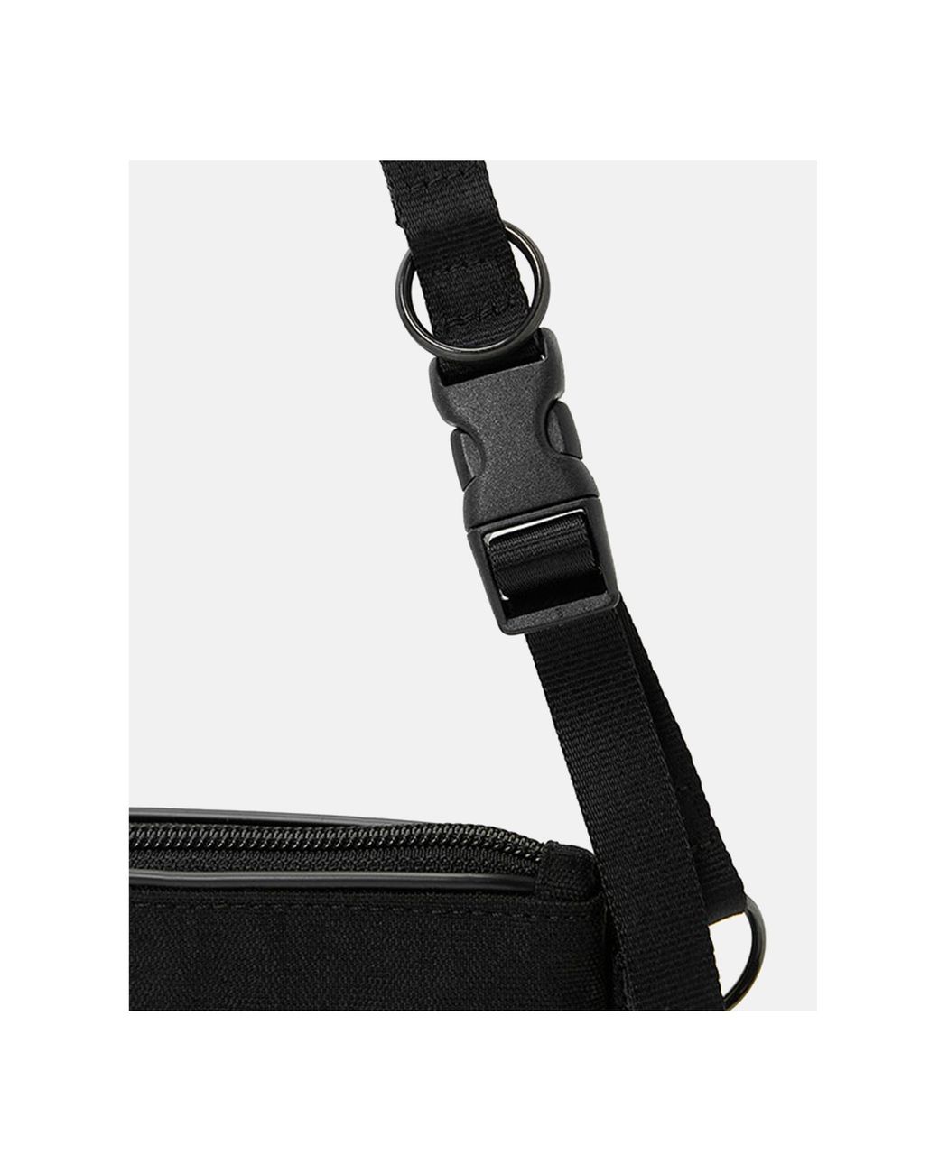 Porter-Yoshida and Co Black Hybrid Small Crossbody Bag for men
