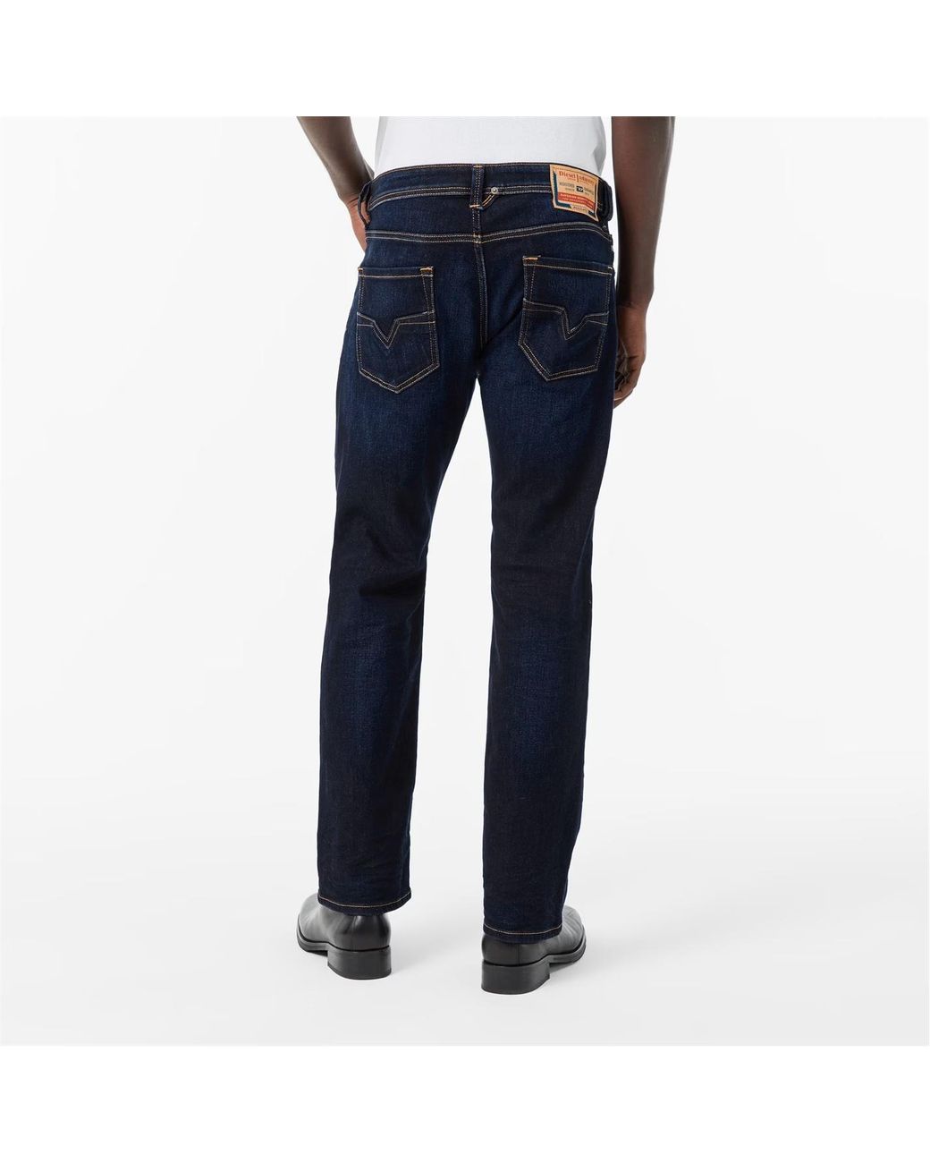 DIESEL Blue Slim-Fit Jeans for men
