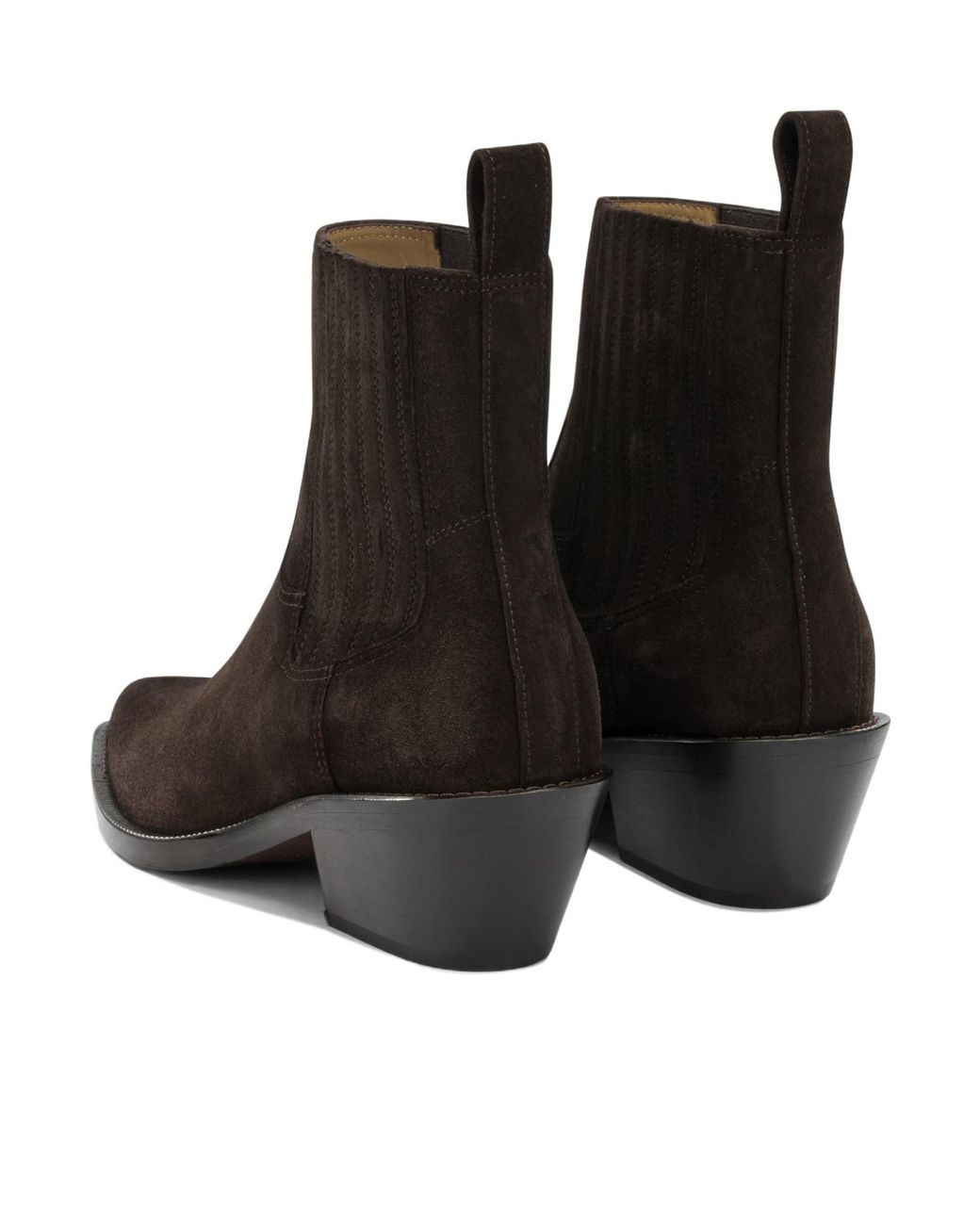 Henderson Black Pointed-Toe Ankle Boots