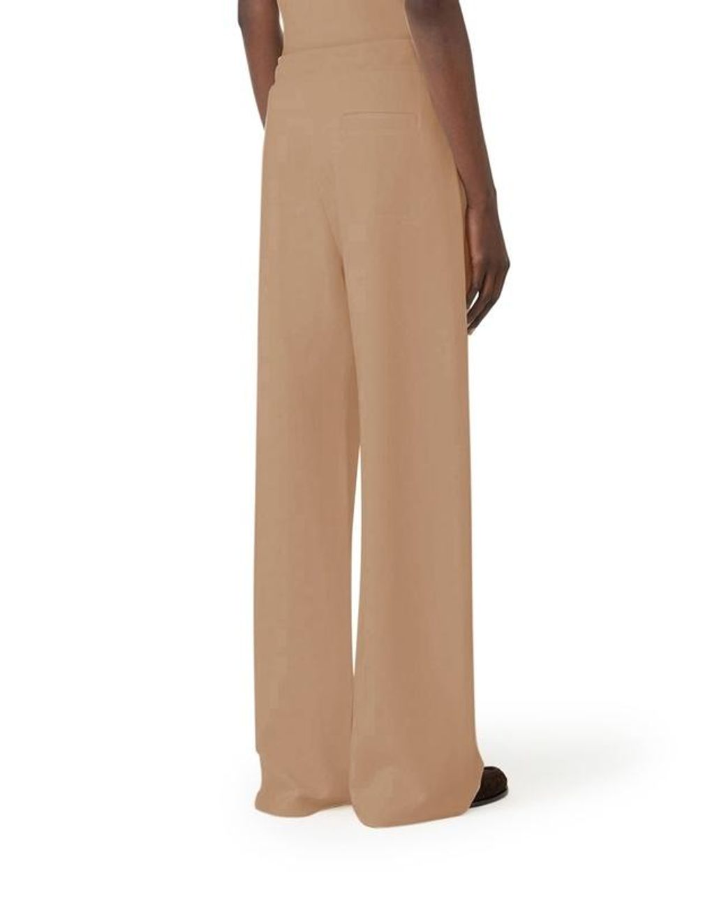 Max Mara Natural S Bali Wide-Leg Pants