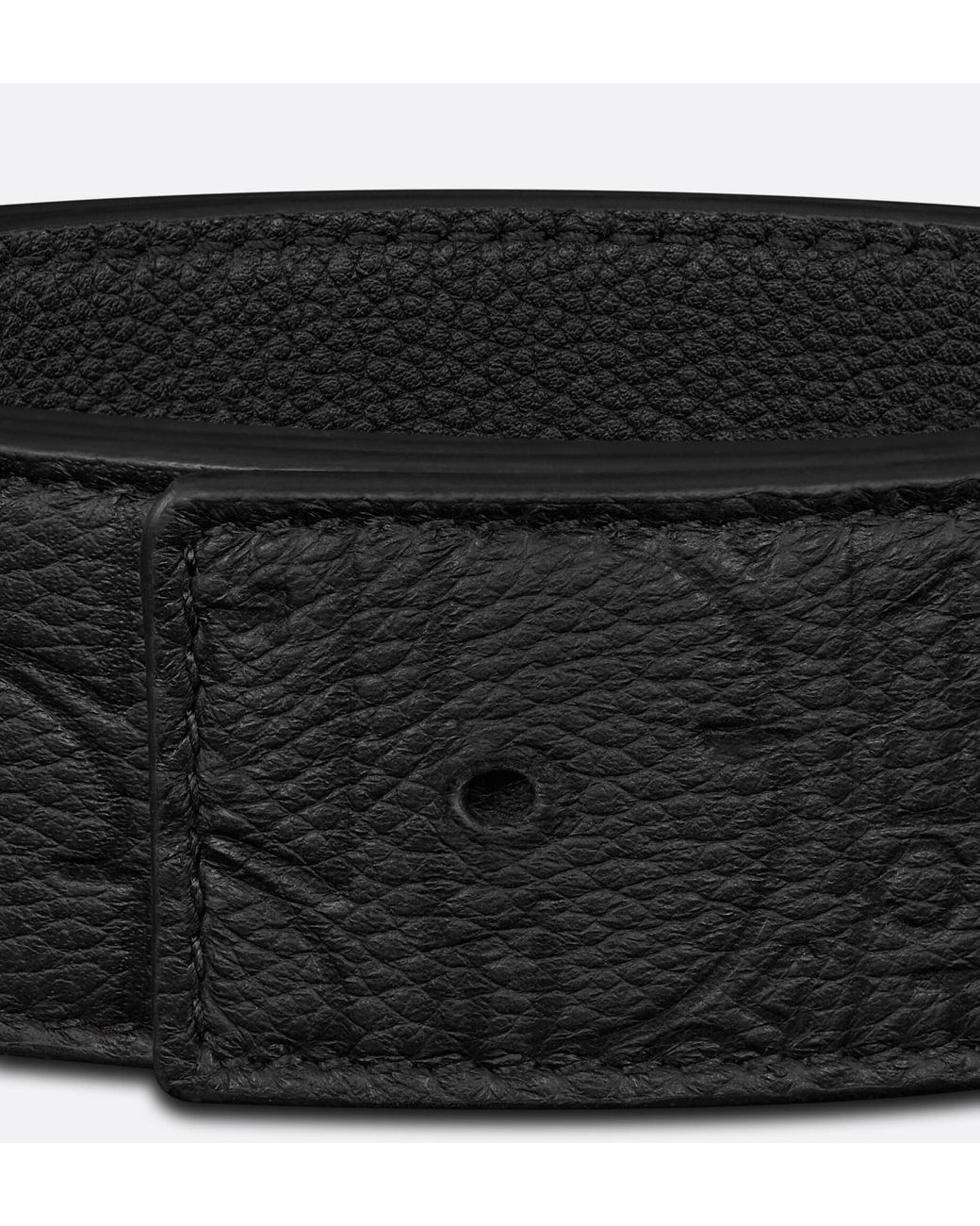 Dior White Reversible Belt Strap for men