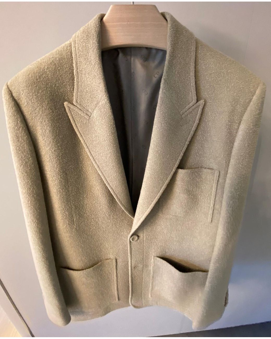 Dior Natural Homme Classic Single-Breasted Blazer for men