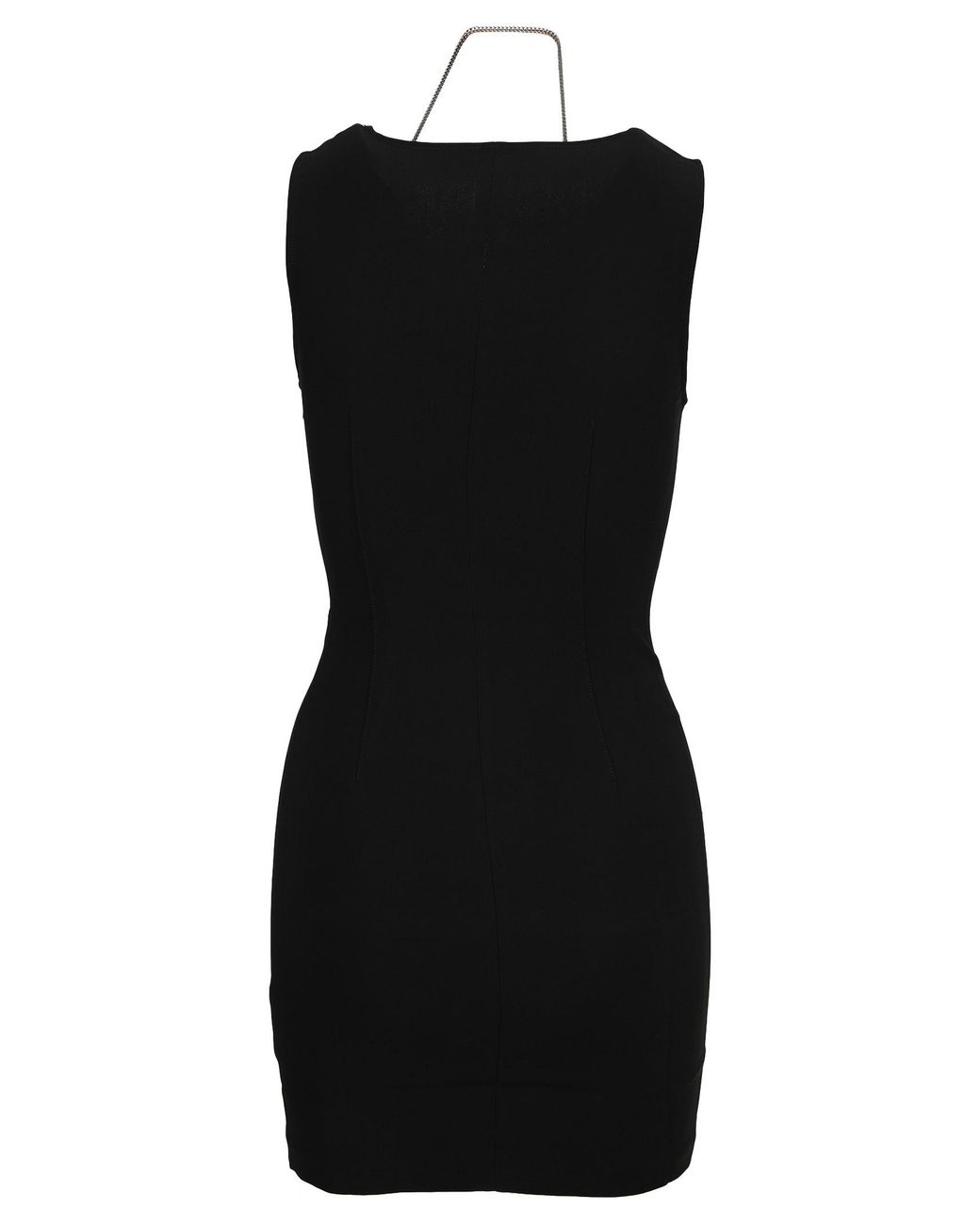1017 ALYX 9SM Black Chain Detail Sleeveless Dress