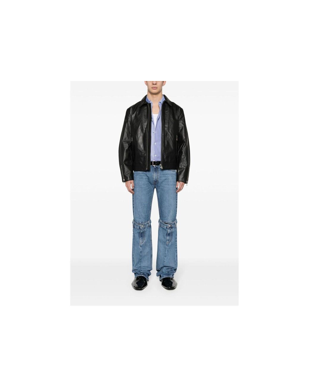 Coperni Blue Belt Loop With Jeans for men