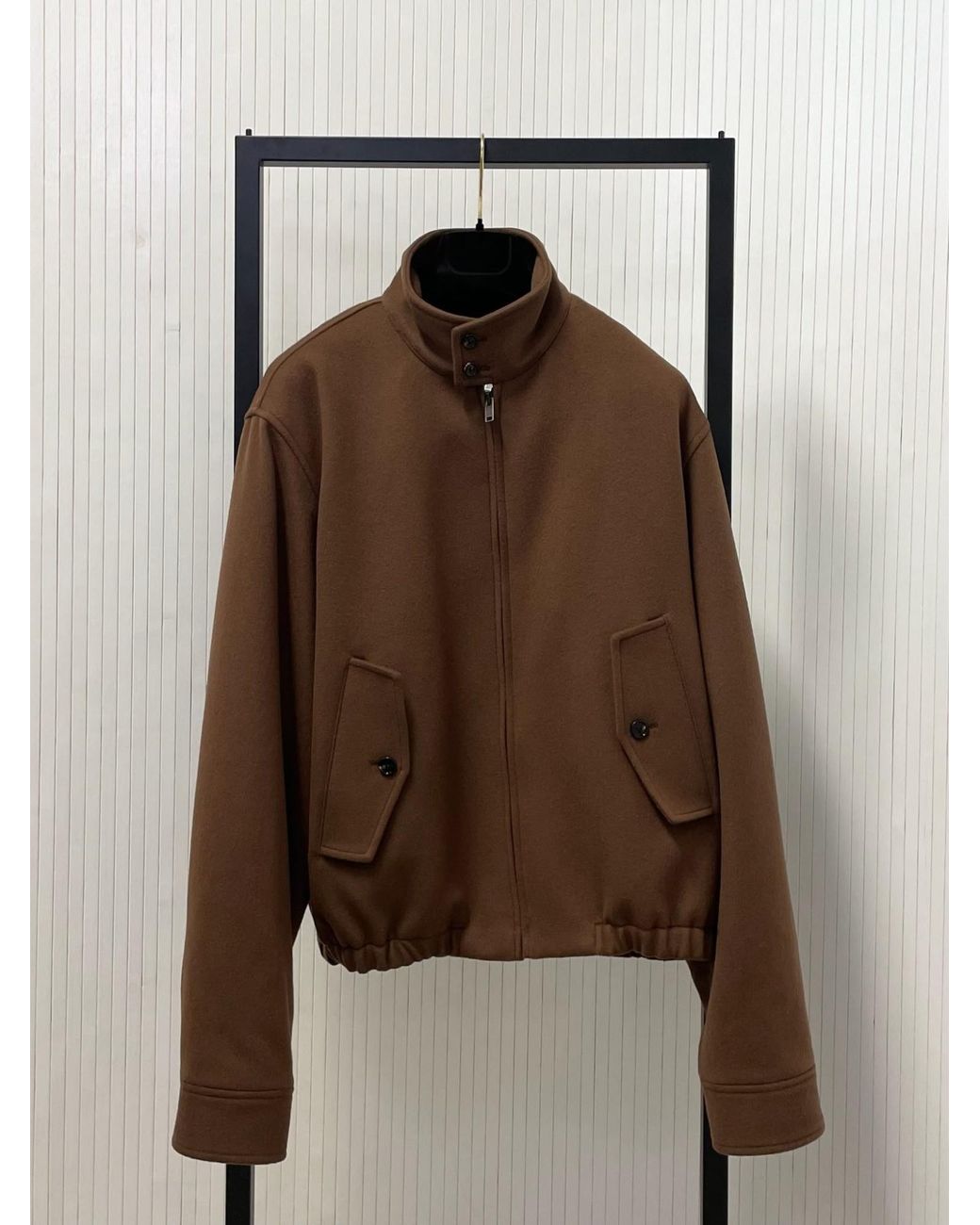 Bottega Veneta Black Wool And Cashmere Blouson for men