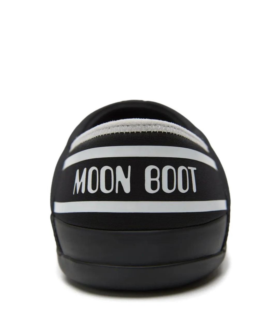 Moon Boot Black Icon Slipper for men