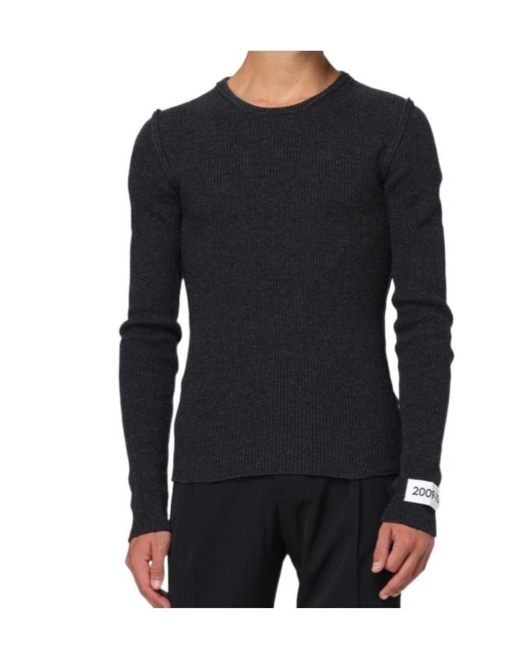 Dolce & Gabbana Black Sweaters for men